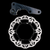 GBRAKES 270 Oversize Front Rotor Kit with High Carbon Stainless Steel GBrakes WAVE® Rotor