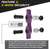 TAMER HH-DBU-02P Double Button X Wing Purple