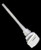 MODQUAD DS1-2 Silver Dipstick for Accurate Fluid Level Measurement