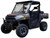 SPIKE Part 77-9825 Full Windshield Dual Vent Panel for Enhanced Visibility and Comfort