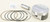 WiseCo Piston Kit 102.40/+2.40 with 10.8:1 Compression Ratio - Part Number 4989M10241