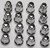 ITP ALUG18BX 12mm x 1.50 Tapered Lug Nuts – 16 Pack