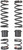 Zbroz Dual Rate Spring Kit 36