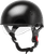GMAX HH-65 Naked Half Helmet in Black for Small (XS) riders