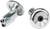 ODI Billet Aluminum Bar End Plugs Silver - Part F71APS