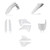 ACERBIS Plastic Kit Full Hon White - Part 2986760002