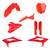 ACERBIS Full Plastic Kit for Beta Red - Model-Specific Motorcycle Body Panel Set