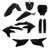 ACERBIS Full Plastic Kit for Yamaha Black - Part 2979590001