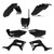 ACERBIS Full Plastic Kit for Honda - Black (Part #2861930001)