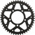 SuperSproX RFE-829-47-BLK Rear Steel Sprocket, 47 Teeth for 530 Chain, Black