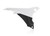 ACERBIS Airbox Cover in White and Black for Motorcycle Air Intake System (Part #2374120002)