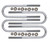 Icon Suspension Randys 37002 99-07 FSD Rear 17 U-Bolt Kit