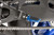 PUIG Footpegs Sport Blue Part 7318A for Enhanced Comfort and Adjustability