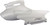 POLISPORT 8600000001 White Plastic Side Panels for Dirt Bikes