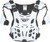 Fly Racing Revel Offroad Roost Guard White - Protective Chest and Back Armor with BioFoam Chassis