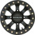 Raceline Mamba Bdlk Wheel 14x7 for UTVs - Blackout Finish with Beadlock Ring