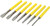 Performance Tool W750 7 Piece Chisel and Punch Set for Professional Use