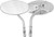 HardDrive 153081 Oval Chrome Mirror with Short Stem for Universal Side Fitment