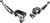 HardDrive Smooth Lever Set Chrome Finish with Cable Clutch - Part #053814