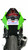 HOTBODIES Fender Eliminator Kit for Kawasaki - Gloss Black (Part Number 51801-1000)