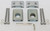 HARDDRIVE Rear Axle Adjuster Set Heavy Duty for FXR 84-91 (Part #25-058)