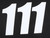 D-COR 45-16-1 Number 1 White 6-Inch Pack of 3