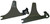 HardDrive Detachable Side Plates Chrome for Softail Models 1984-1999 (Excludes FLSTS) - Part #086092