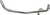 HardDrive 16-328 1-Inch Over Stock Chrome Kickstand for Harley-Davidson FXD 1991-2017