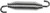 HARDDRIVE Kickstand Spring Chrome OE#50005 85A - Part Number 30-823E