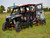 Open Trail Full UTV Cab with Safety Glass Windshield and Polycarbonate Doors
