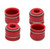 KPMI Red Valve Stem Seals Part 80-82345 for Yamaha Engines - 4 Pack