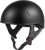 GMAX H145074 HH-45 Half Helmet Naked Matte Black for Motorcycle Riding