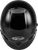 GMAX GM-32 Open Face Helmet with Sun Visor and Ventilation System - Large, Black