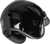 GMAX GM-32 Open Face Helmet with Sun Visor and Ventilation System - Large, Black