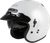 GMAX GM-32 Open Face Helmet Pearl White XL with Sun Visor and Ventilation
