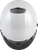 GMAX GM-32 Pearl White Open Face Helmet with Sun Visor and Ventilation System
