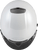 GMAX GM-32 Open Face Helmet Pearl White XS with Sun Visor and Ventilation System