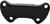 Hardrive H Bar Clamp Smooth with Skirt Black - Part 03-0106A-NUB