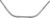 HardDrive 1.25 inch Buffalo Bar with 3.5 inch Rise - Chrome or Black