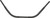 HARDDRIVE 1.25 Inch Buffalo Bar with 3.5 Inch Rise in Black