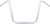 HardDrive 1.25 Inch Ape Hanger Handlebar with Chrome Finish for Harley-Davidson Models (Part #096433)