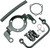 HardDrive Complete Breather Tube Mount Kit for Harley Big Twin 1993-2017 - Black