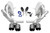 Porsche 997.2 Carrera SOUL Valved Side Mufflers - Black Chrome Tips / Non-PSE
