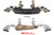 Chevrolet C8 Corvette SOUL Valved Exhaust Package (non-NPP) - Brushed / Dual Wall 4″ Straight Cut