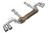 Chevrolet C8 Corvette SOUL Valved Exhaust Package - Polished Chrome / Dual Wall 4″ Slash Cut