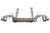 Chevrolet C8 Corvette SOUL Valved Exhaust System - Brushed / Dual Wall 4″ Straight Cut
