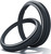 SKF Fork Seal Kit 43mm Black - Enhanced Dirt Exclusion and Reduced Friction