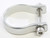 AXIA MODCL1.625-C 1.625-Inch Silver Strap Clamp for Roll Cage Mounting