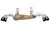 Chevrolet C8 Corvette SOUL Sport Exhaust Package - Brushed / Dual Wall 4″ Straight Cut