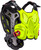Alpinestars A 1 Blackjack Roost Guard Yellow/Fluorescent Red Medium/Large